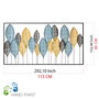 Wallity Zevahir 4 - Escultura de pared de metal multicolor